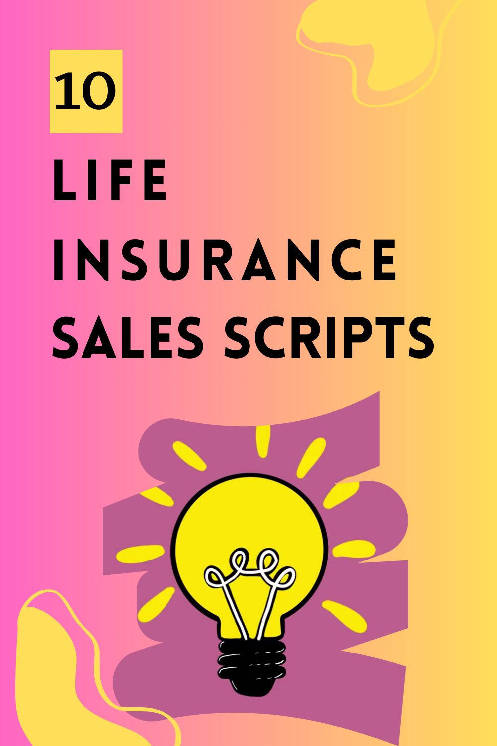 life insurance sales script